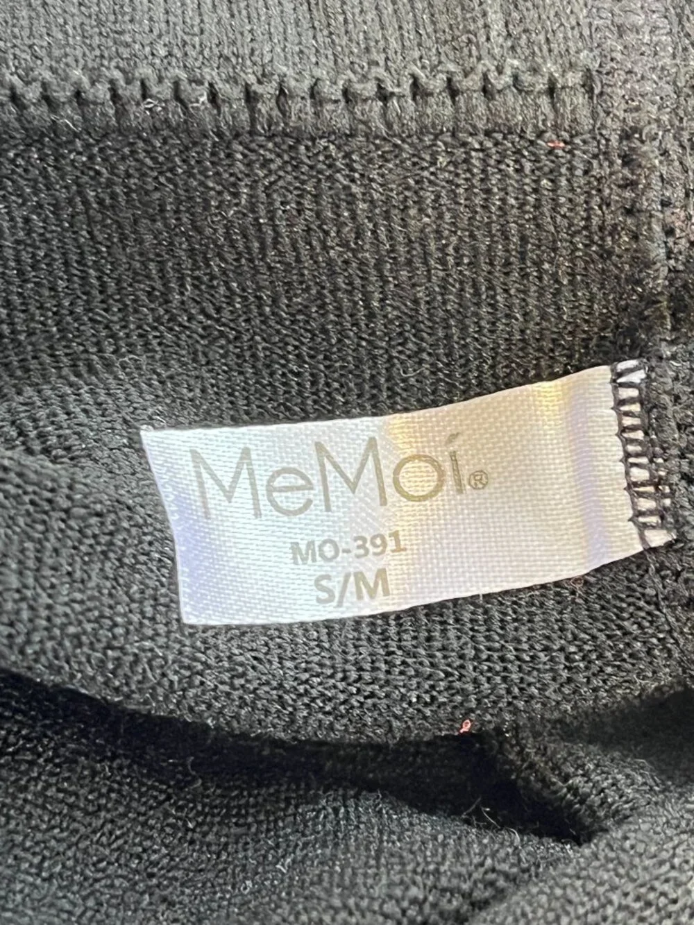 MeMoi MO-391 Argyle Sweater Tights S/M Black Red Gray